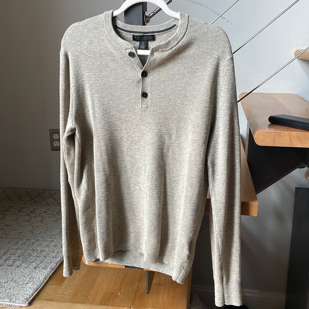 Banana republic organic cotton sweater